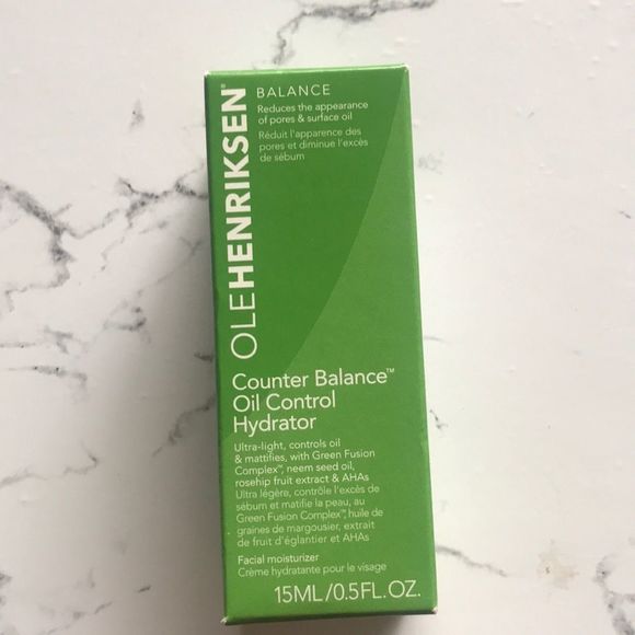 OleHenriksen Counter Balance Oil Control Hydrator -Brand New In Box 15mL - Picture 2 of 3